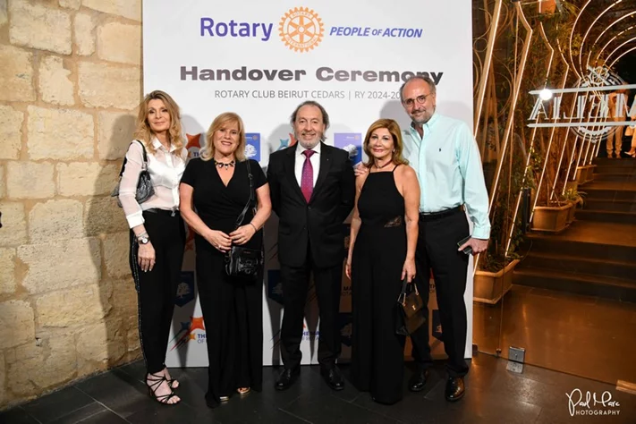 Rodolphe Melki: President of the Rotary Club of Beirut Cedars